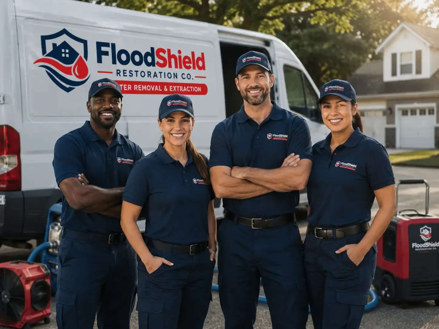 Flood Damage Restoration company in North Evans, NY